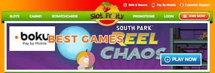 Slot Fruity Casino Deposit by Phone