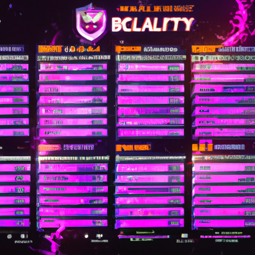 Vitality Blast Schedule