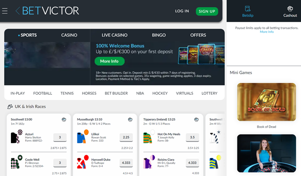 Get £25 Free Choice Deposit Bonus At Betvictor Sporting Events - SlotCashMachine.com